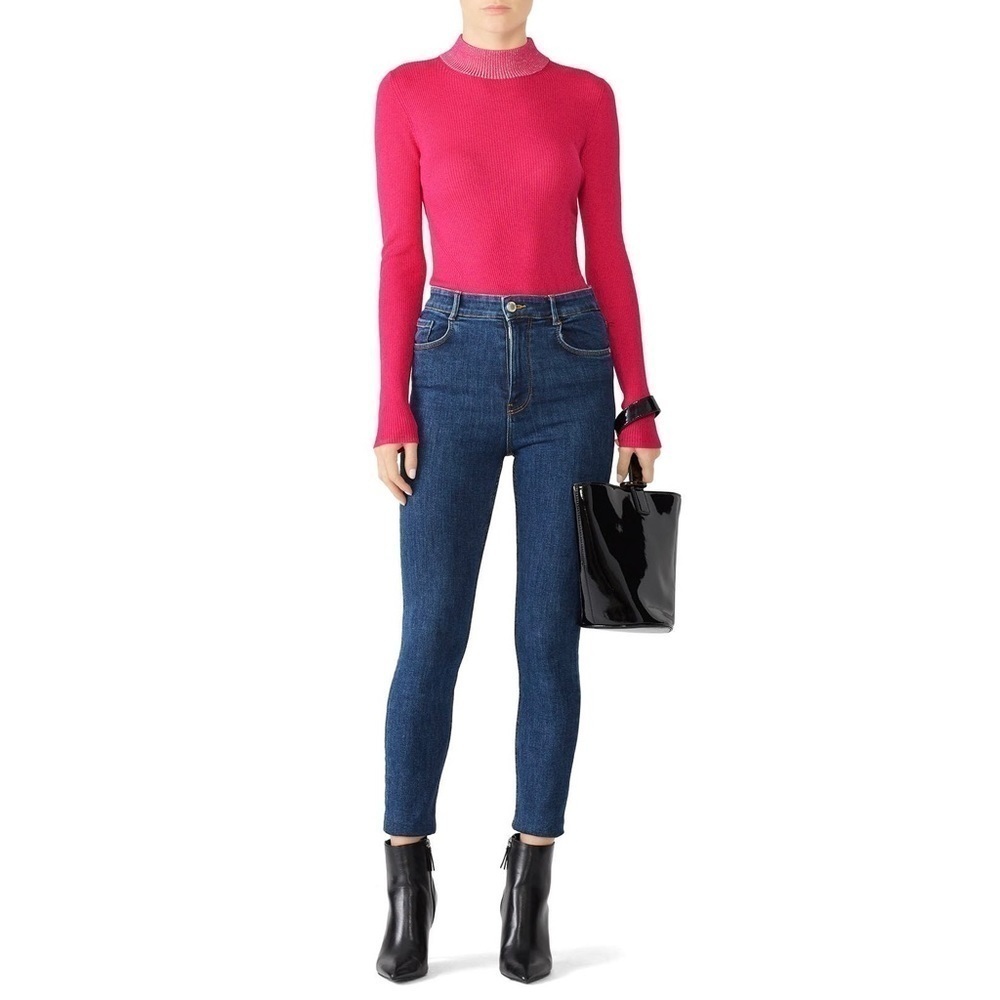 DREYDEN Pink Dione Sweater Size XS Wool Blend - Picture 2 of 9